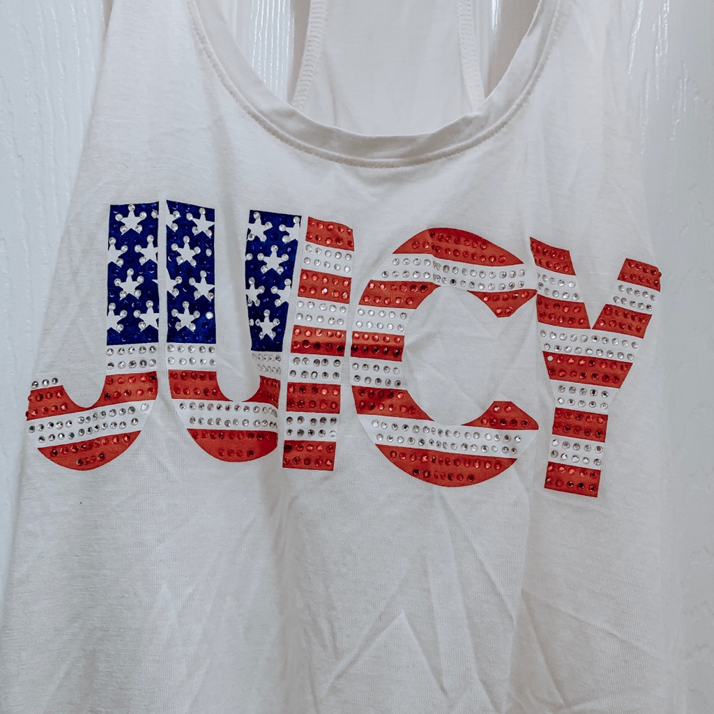 Juicy Couture Patriotic Juicy Tank